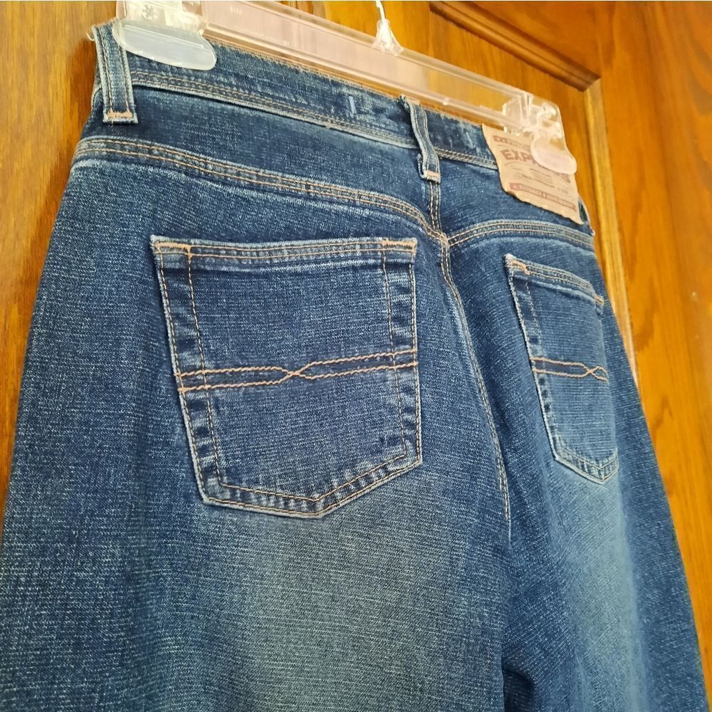 Express Denim Jeans Bootcut Blue - Picture 14 of 16